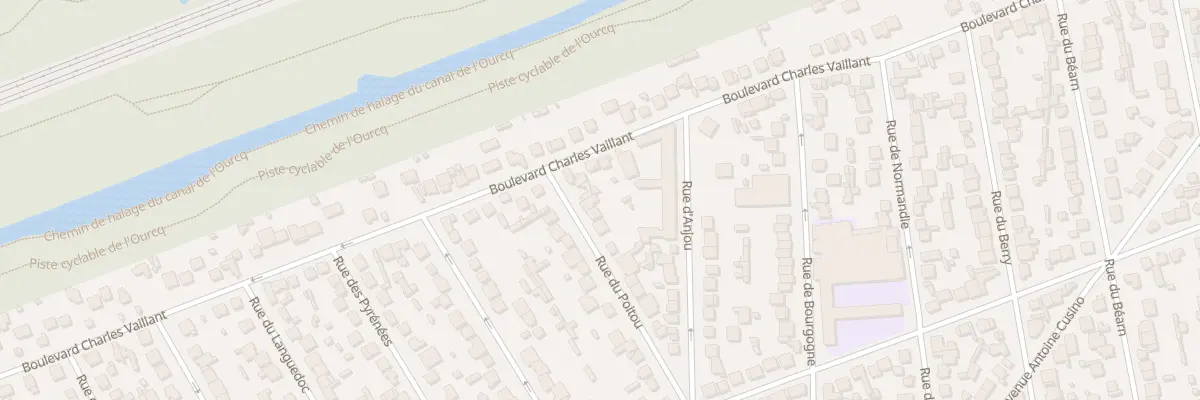 Plan du 3B Rue du Poitou à Tremblay-en-France