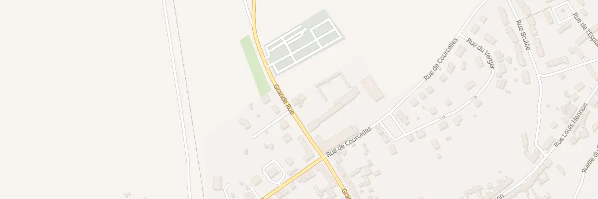 Plan du 3 Gr Grande Rue à Tricot