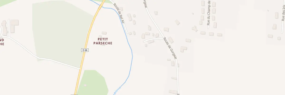 Plan du 5 Rte de Bellevue à Vornay