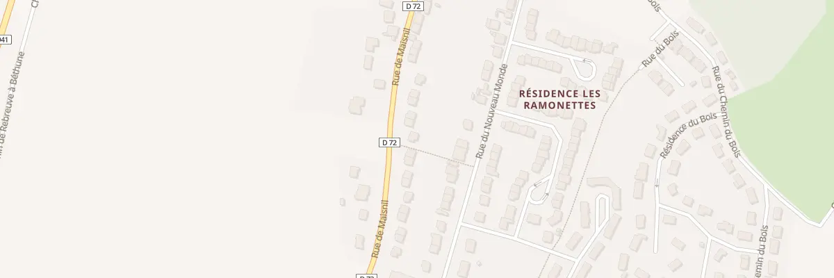 Plan du 87 Rue de Maisnil à Ruitz
