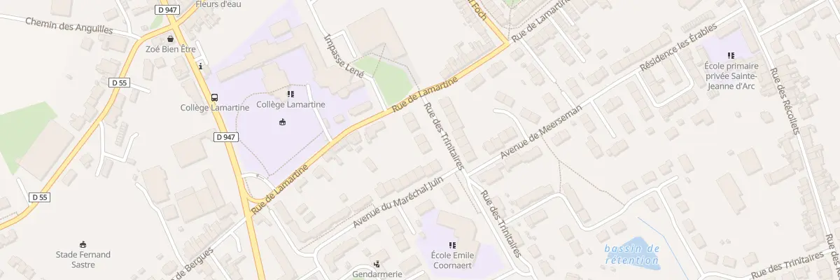 Plan du 5 Rue des Trinitaires à Hondschoote
