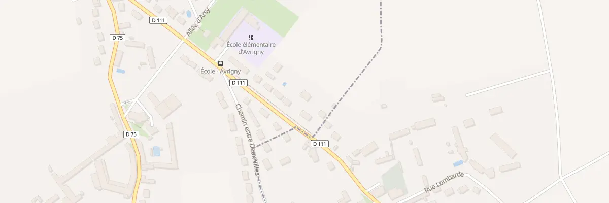 Plan du 347 Rue des Ecoles à Avrigny