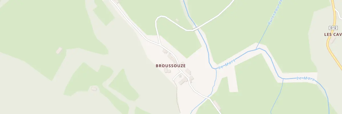 Plan du 5032 Broussouze au Vaulmier