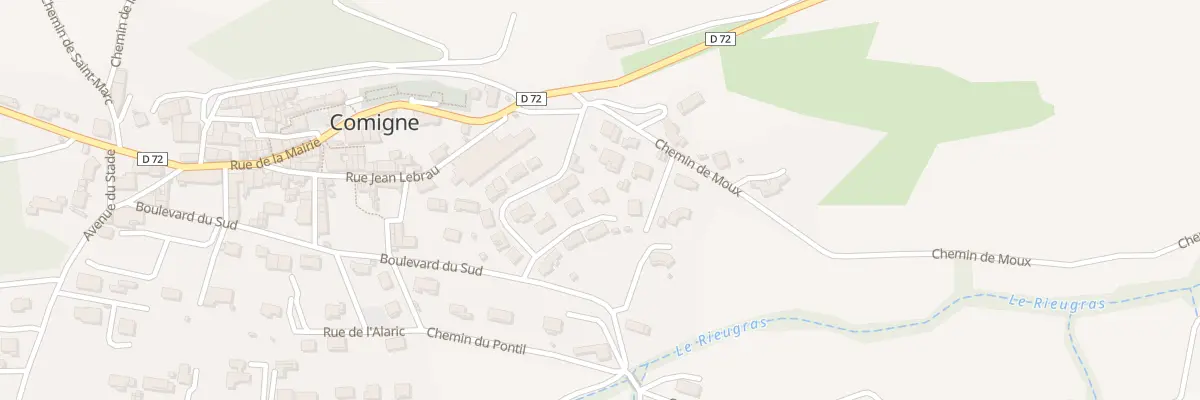 Plan du 6 Imp des Oliviers à Comigne