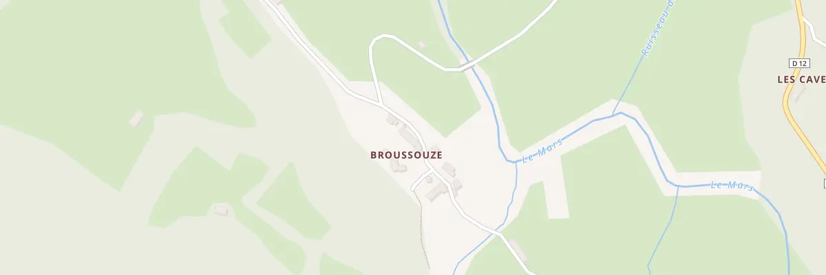 Plan du 5033 Broussouze au Vaulmier