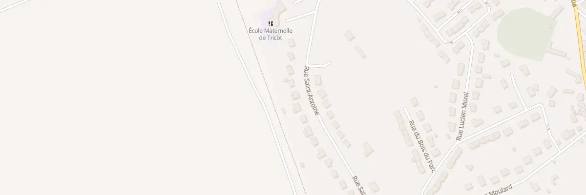 Plan du 36 Rue Saint-antoine à Tricot
