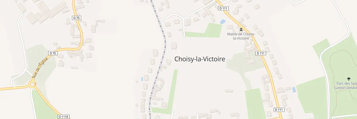 Plan du 117 Rue du Tour de Ville à Choisy-la-Victoire