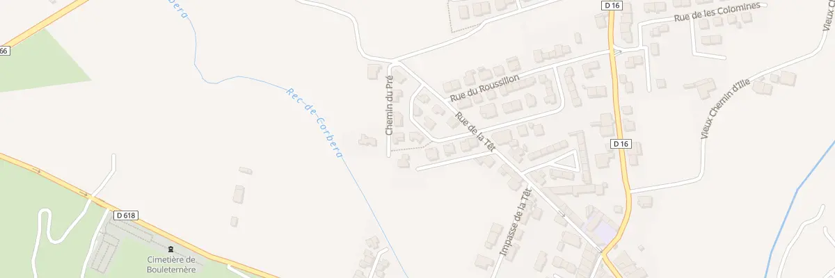 Plan du 5001F Lot les Pyrenees à Bouleternère