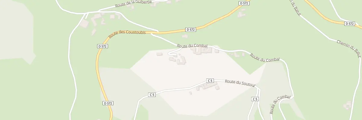 Plan du 5219 La Malvieille à Campouriez