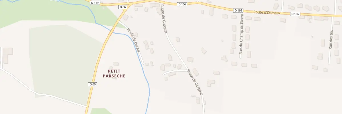 Plan du 12 Rte de Gorgeat à Vornay