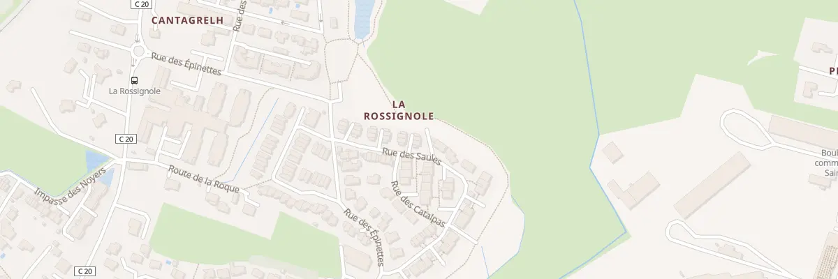 Plan du 322 Rue des Saules à Onet-le-Château