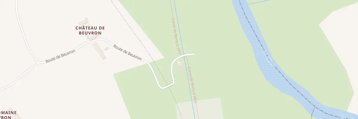 Plan du 1458 Rte de Beuvron à La Perche