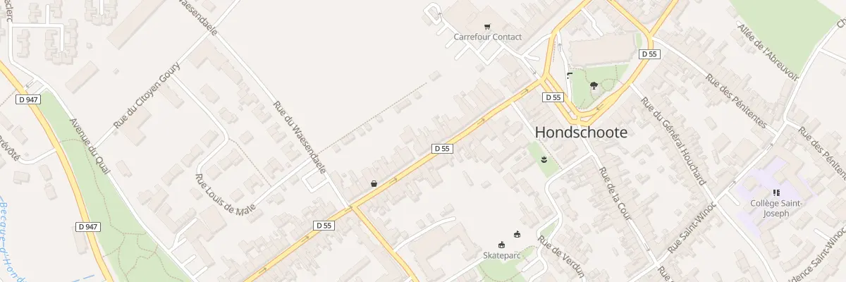 Plan du 30 Rue de la Libération à Hondschoote