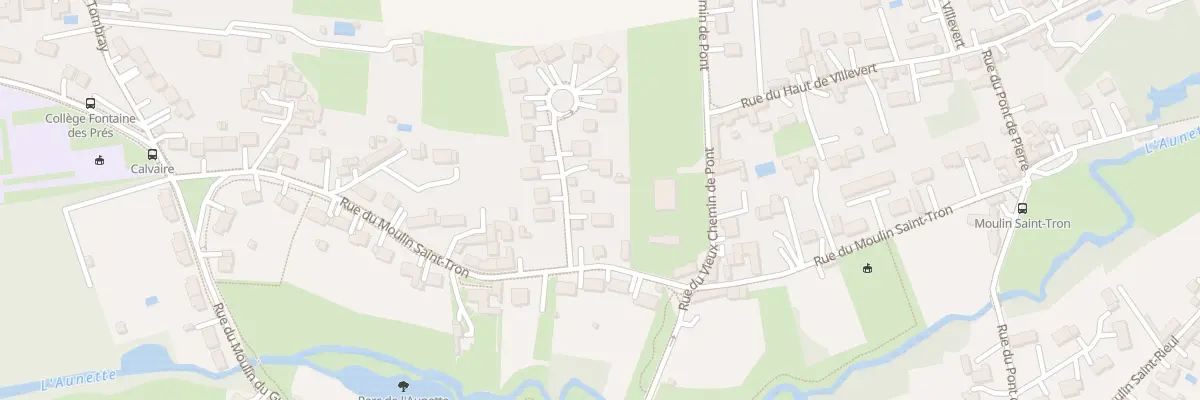 Plan du 6 Rue du Clos de Villevert à Senlis