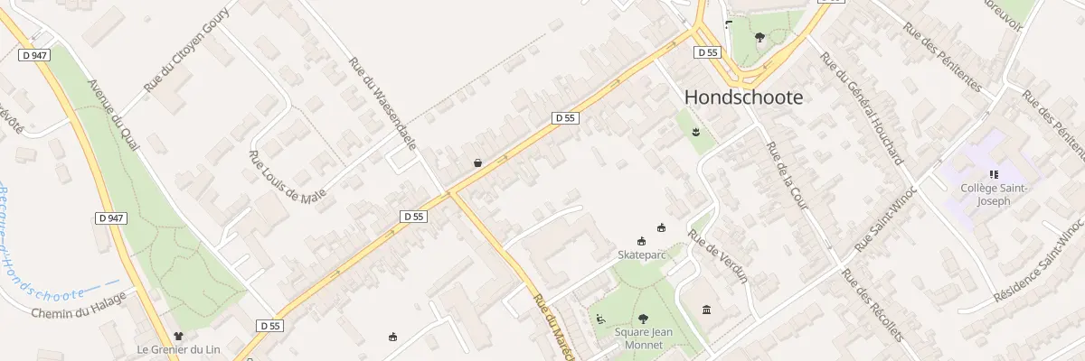 Plan du 19 Rue de la Libération à Hondschoote