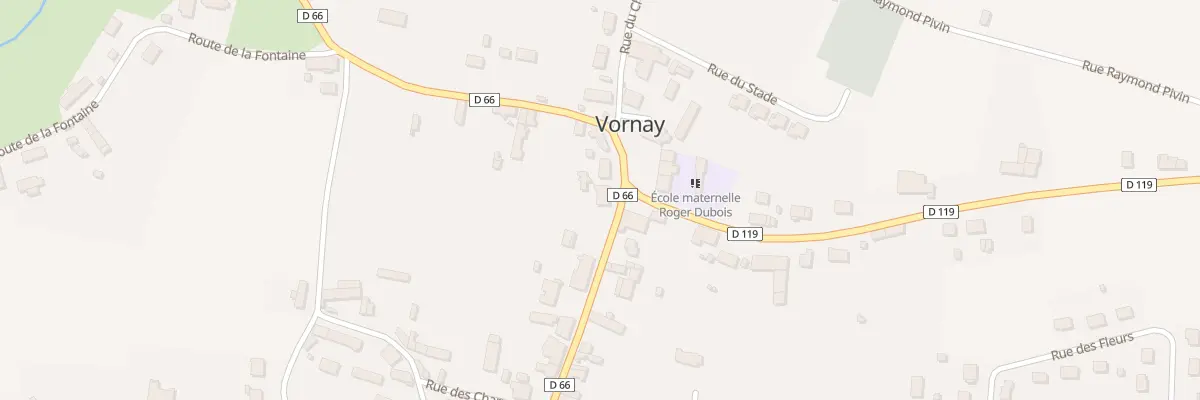 Plan du 6 Pl de la Mairie à Vornay