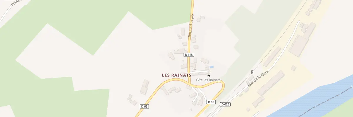 Plan du 1618 Rte d’Urçay à La Perche