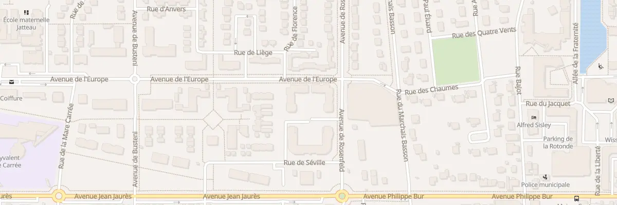 Plan du 44C Av de l’Europe à Moissy-Cramayel