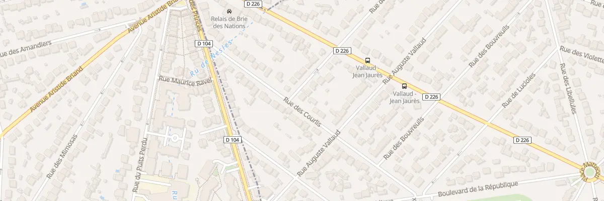 Plan du 39 Rue des Tulipes à Champs-sur-Marne