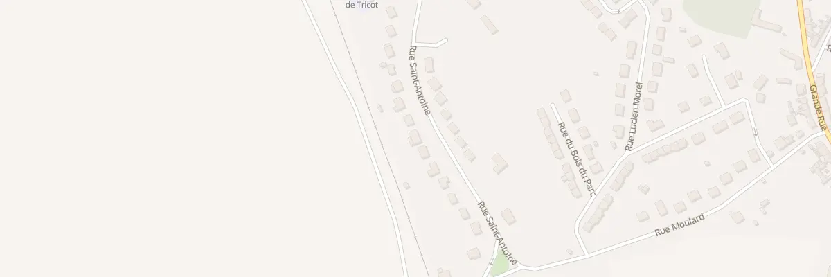 Plan du 42 Rue Saint-antoine à Tricot
