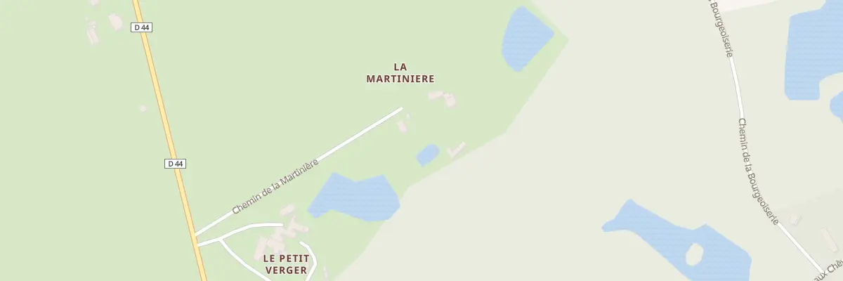 Plan du 5408 La Martiniere à Montereau