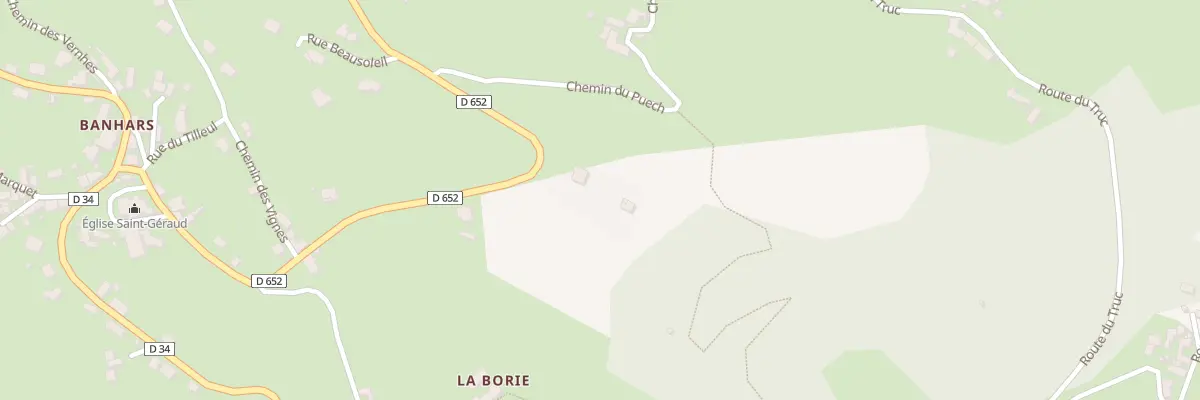 Plan du 426 Rte de Florentin à Campouriez