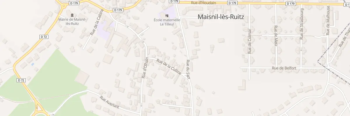 Plan du 67 Rue de la Colline à Maisnil-lès-Ruitz