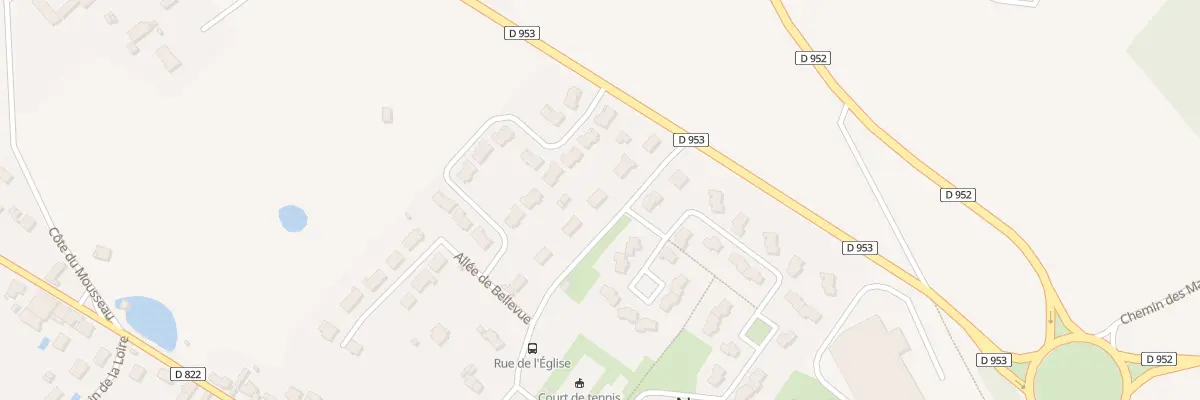 Plan du 327 Rue de l’Eglise à Nevoy