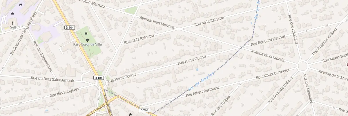 Plan du 27 Rue Henri Guèrin à Gournay-sur-Marne