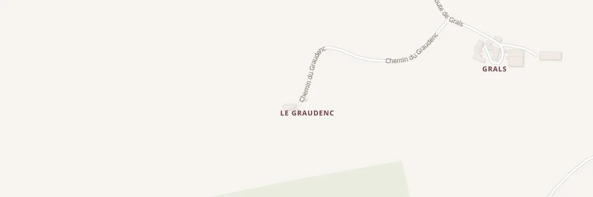 Plan du 5040 Le Graudenc à Sévérac d’Aveyron
