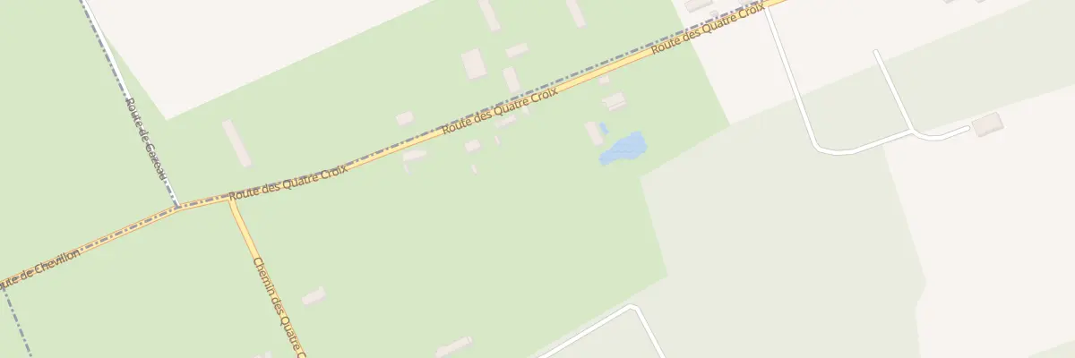 Plan du 56 Che des Quatre Croix à Thimory