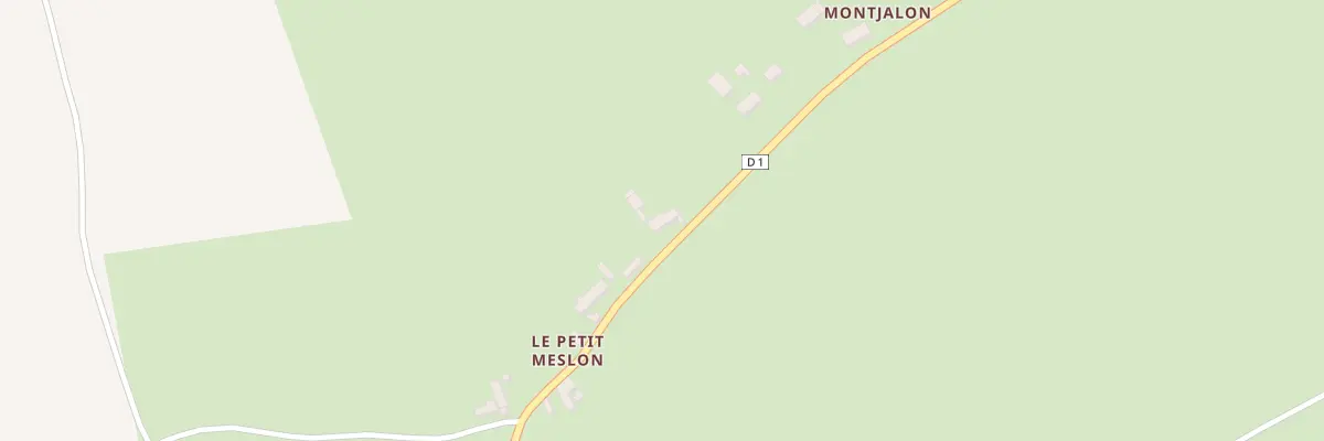 Plan du 260 Le Petit Meslon à Coust