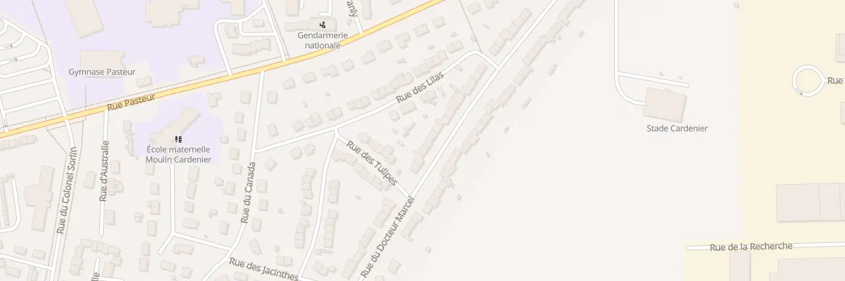 Plan du 571 Rue du Docteur Marcel à Montdidier
