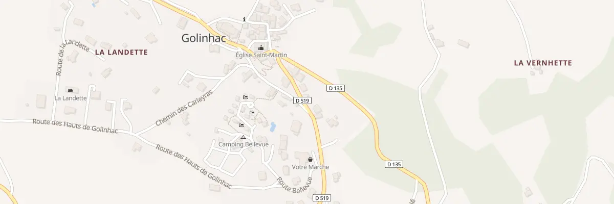 Plan du 5202 Golinhac à Golinhac