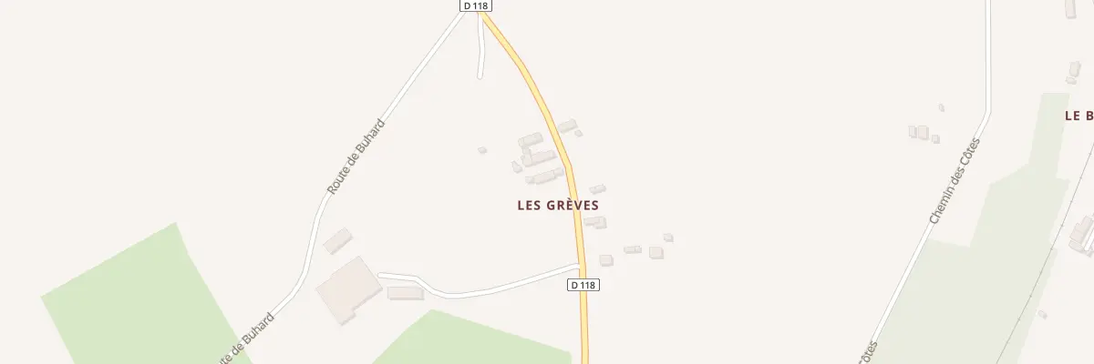 Plan du 1204 Rte d’Urçay à La Perche