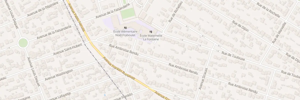 Plan du 112B Rue Ambroise Rendu à Mitry-Mory