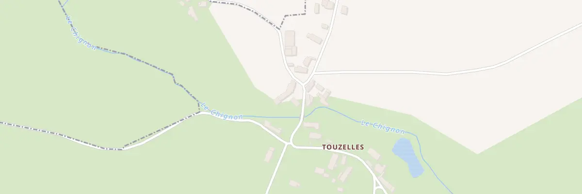 Plan du 103 Touzelles à Coust