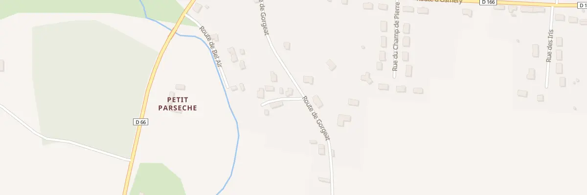 Plan du 14 Rte de Gorgeat à Vornay