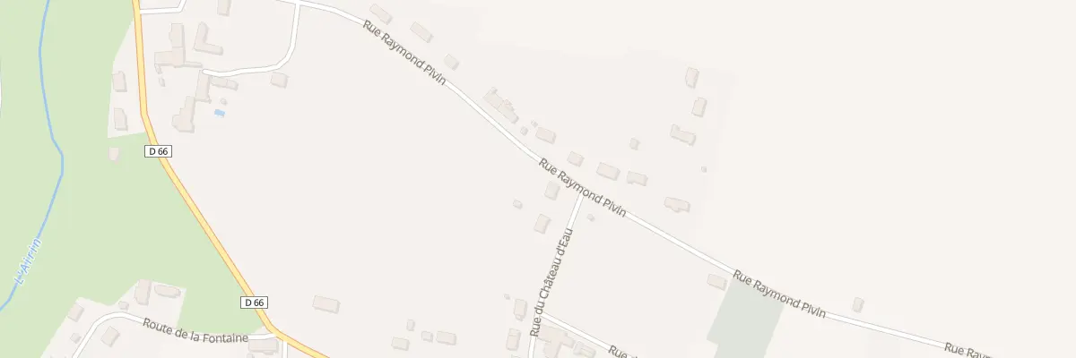 Plan du 9 Rue du Château d’Eau à Vornay