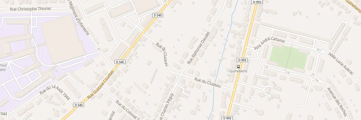 Plan du 46 Rue Alphonse Daudet à Montluçon