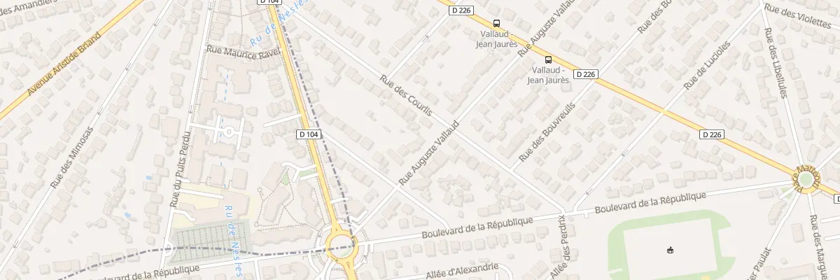 Plan du 98 Rue Auguste Vallaud à Champs-sur-Marne