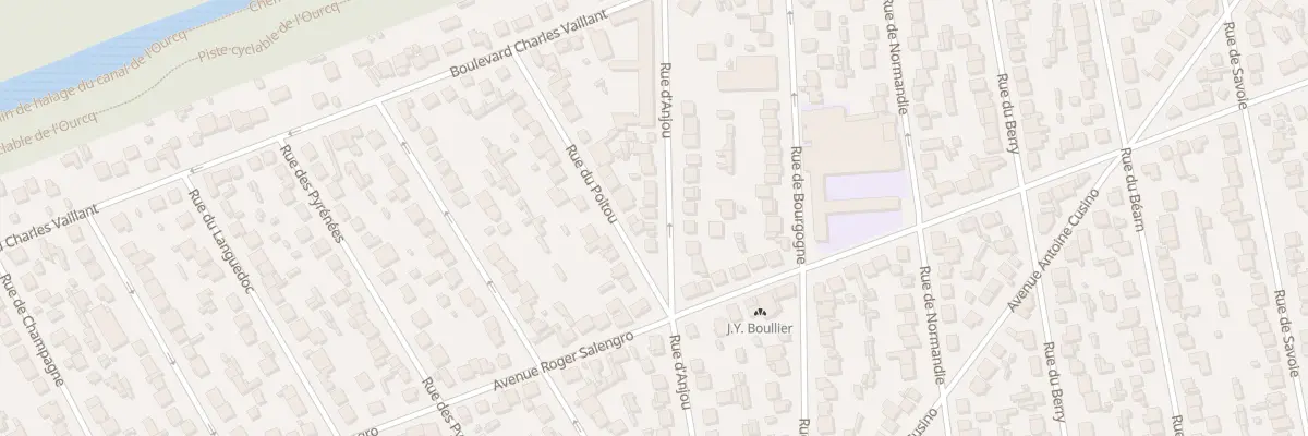 Plan du 20 Rue d’Anjou à Tremblay-en-France