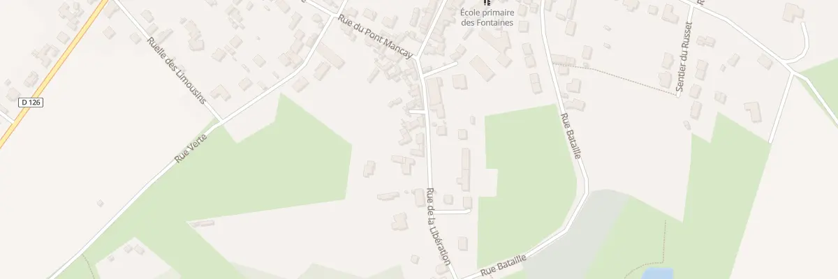 Plan du 26 Rue de la Libération à Plailly