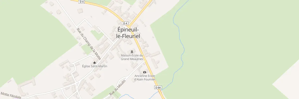 Plan du 15 Rue Alain Fournier à Épineuil-le-Fleuriel