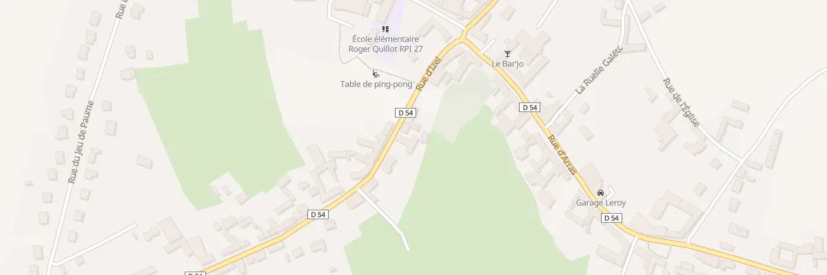Plan du 3 Rue d’Izel à Hermaville