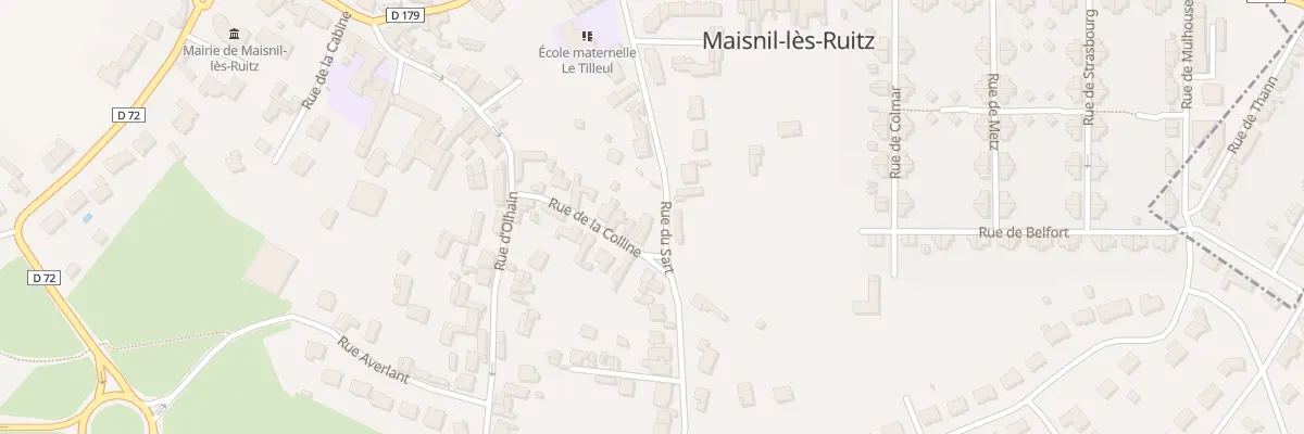 Plan du 9 Rue du Sart à Maisnil-lès-Ruitz