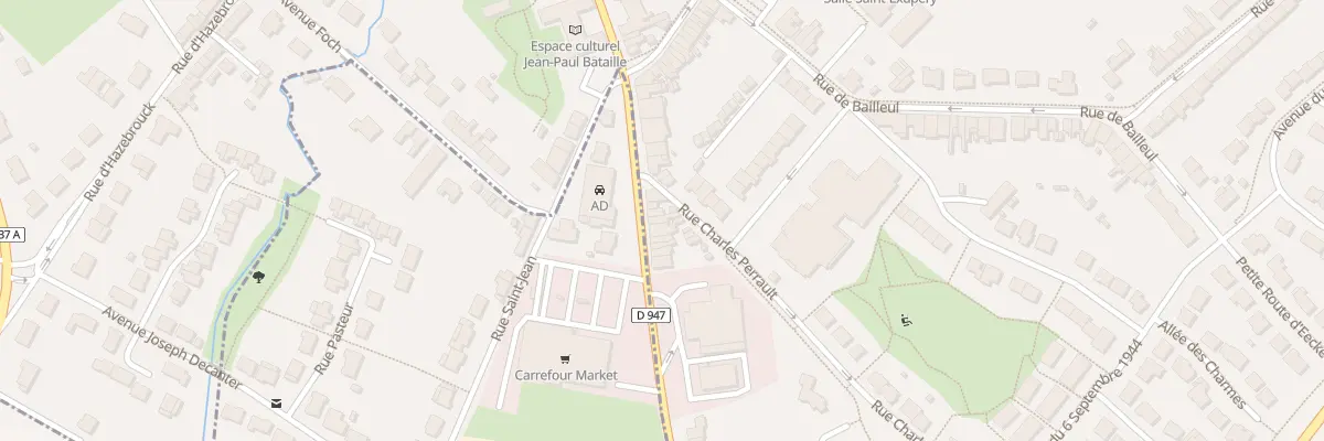 Plan du 83 Rue Carnot à Steenvoorde