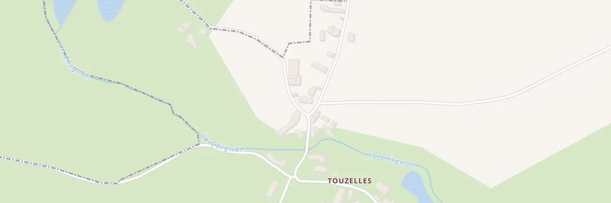 Plan du 105 Touzelles à Coust