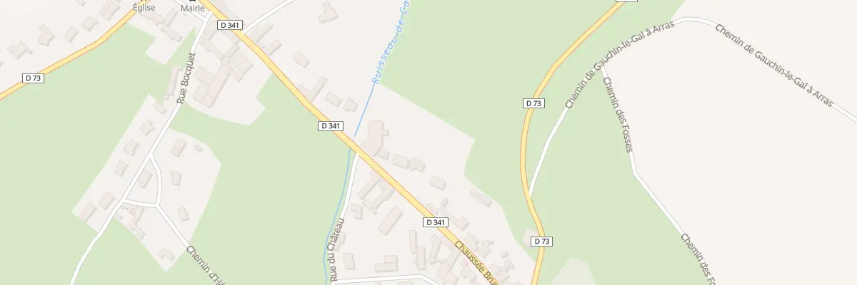 Plan du 356 Chs Brunehaut à Gauchin-Légal