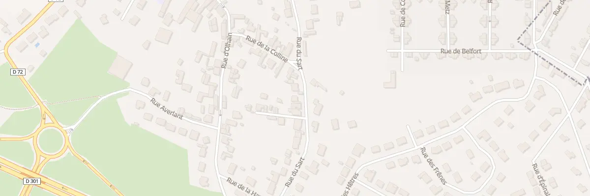 Plan du 13 Rue du Sart à Maisnil-lès-Ruitz